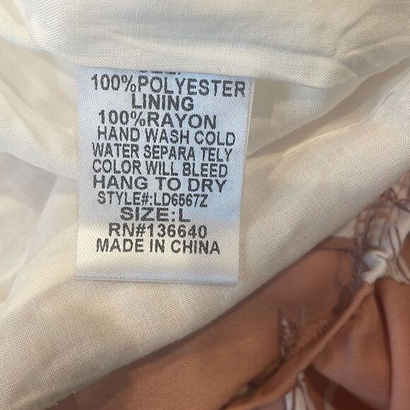 Stella Beach Laguna Off Shoulder Ruffle Mini Dress Size L - Picture 4 of 4